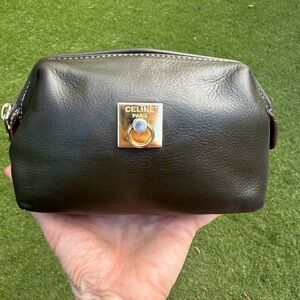 CELINE. Cosmetic pouch